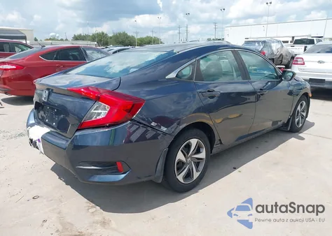 2019 Honda Civic Lx z USA, uszkodzony, nr VIN 19XFC2F60KE017979